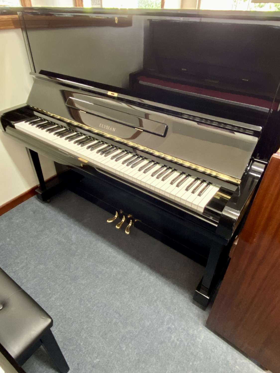 Elysian modern piano for sale 131cm
